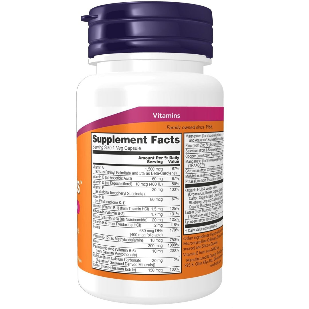 Now Foods Daily Vits 30 Vcaps - 3775 - The Oasis of Health