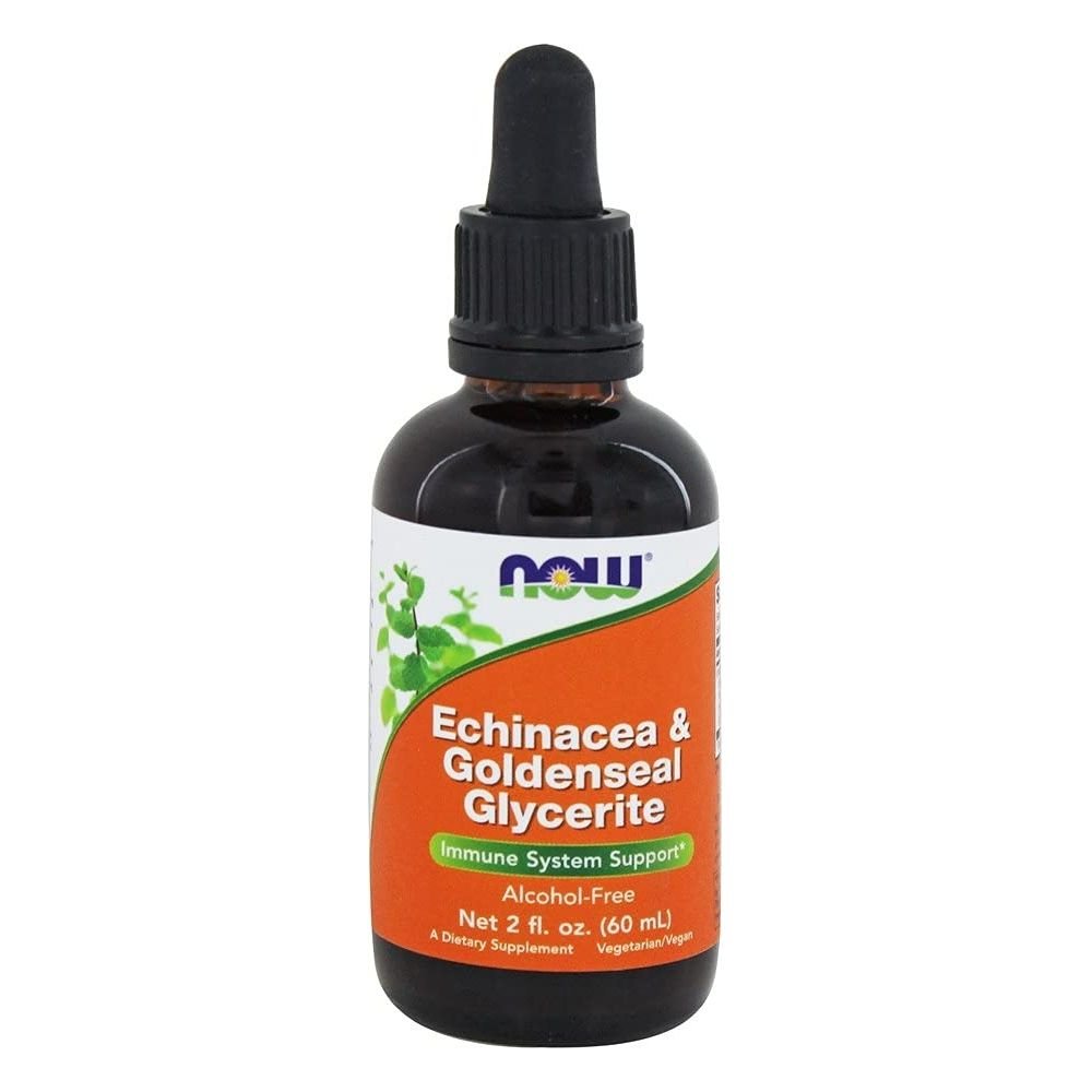Now Foods Echinacea & Goldenseal Glycerite 2oz - 4848 - The Oasis of Health