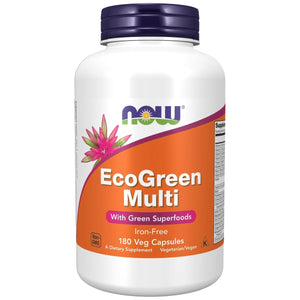 Now Foods EcoGreen Multi Vitamin 180 Vcaps - 3788 - The Oasis of Health