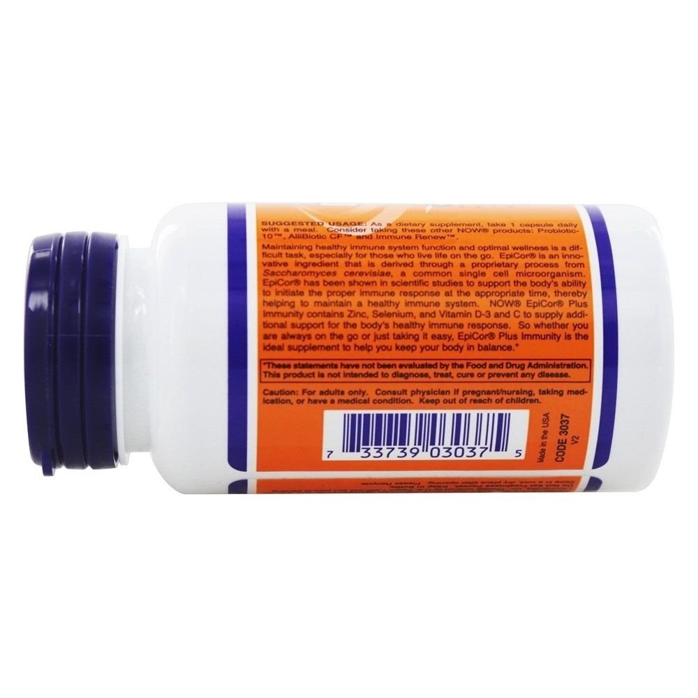 Now Foods EpiCor Plus Immunity 60 Vcaps - 3037 - The Oasis of Health
