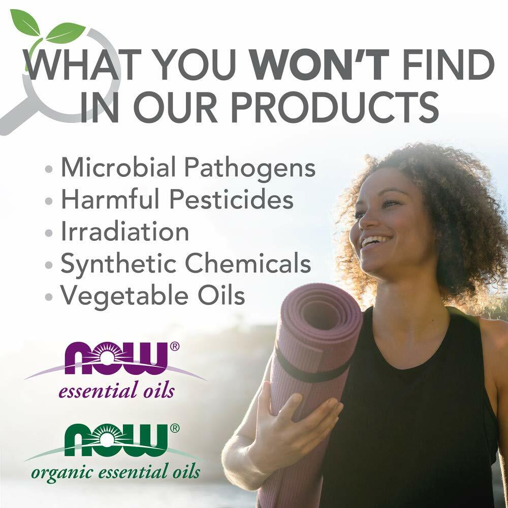 NOW Foods Essential Oils, Lemon Oil, Cheerful Aromatherapy Scent, Cold Pressed, 100% Pure, Vegan, Child Resistant Cap, 4 - Ounce - The Oasis of Health