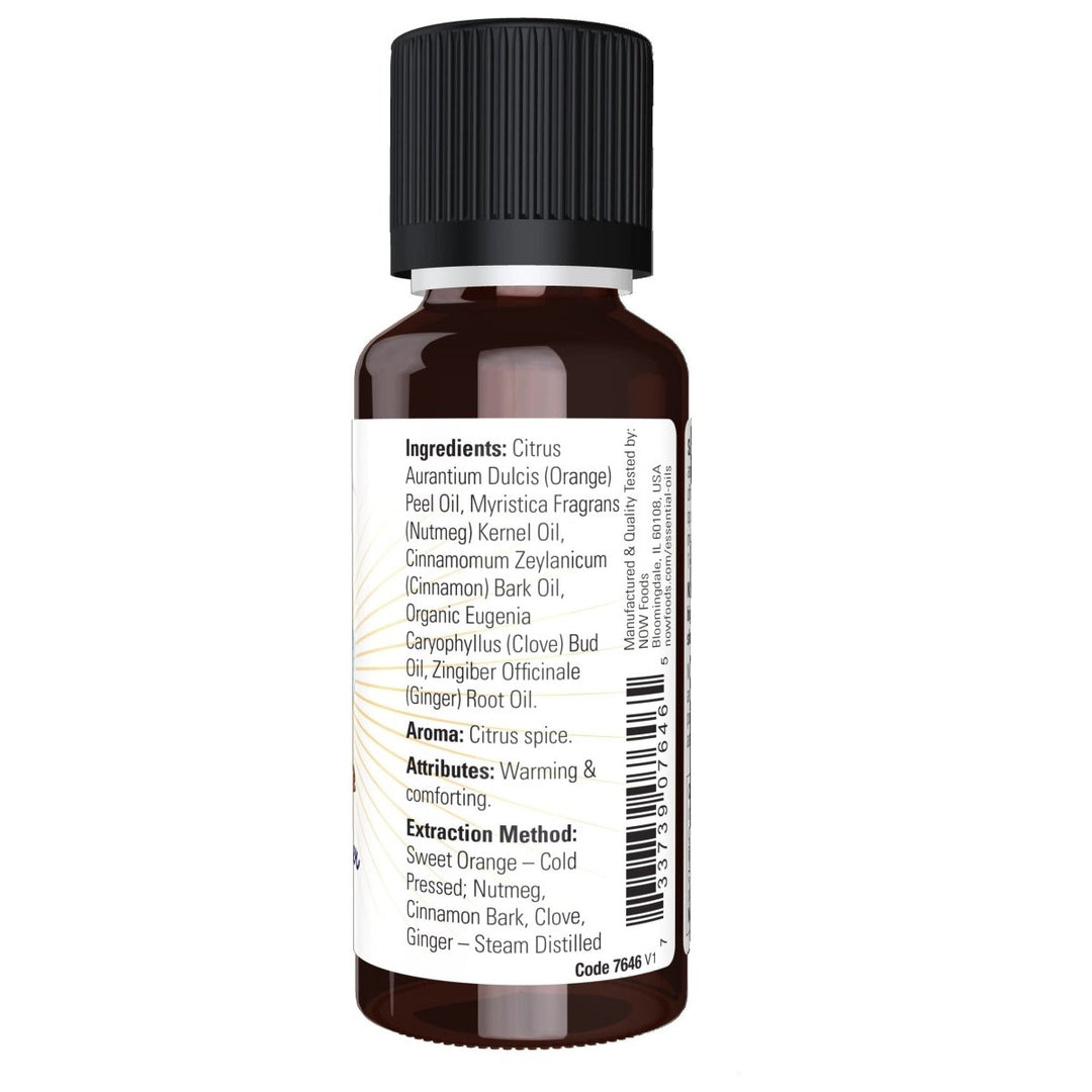 Now Foods Essential Ols Spiced Cider 1oz - The Oasis of Health