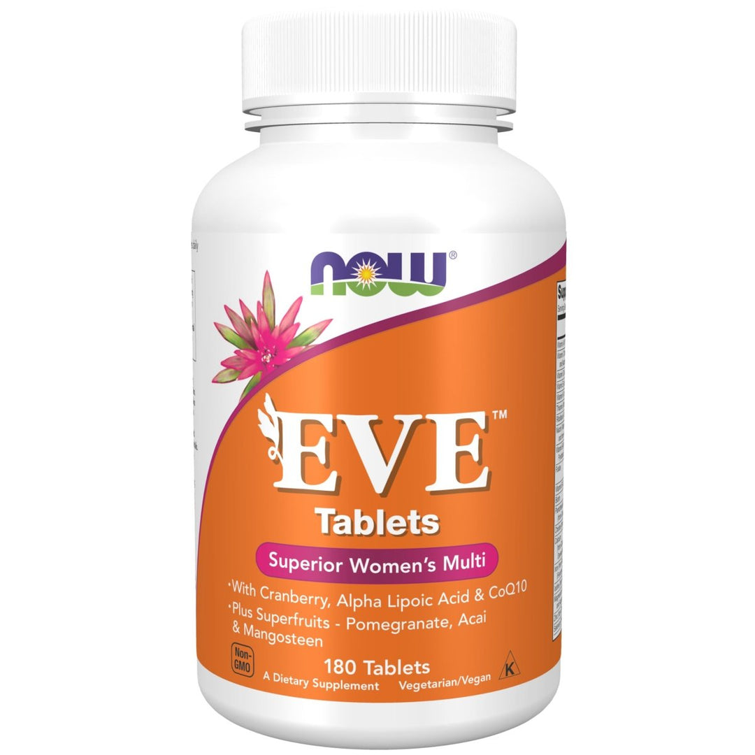 Now Foods Eve Women's Multiple Vitamin 180 Tablets - 3797 - The Oasis of Health