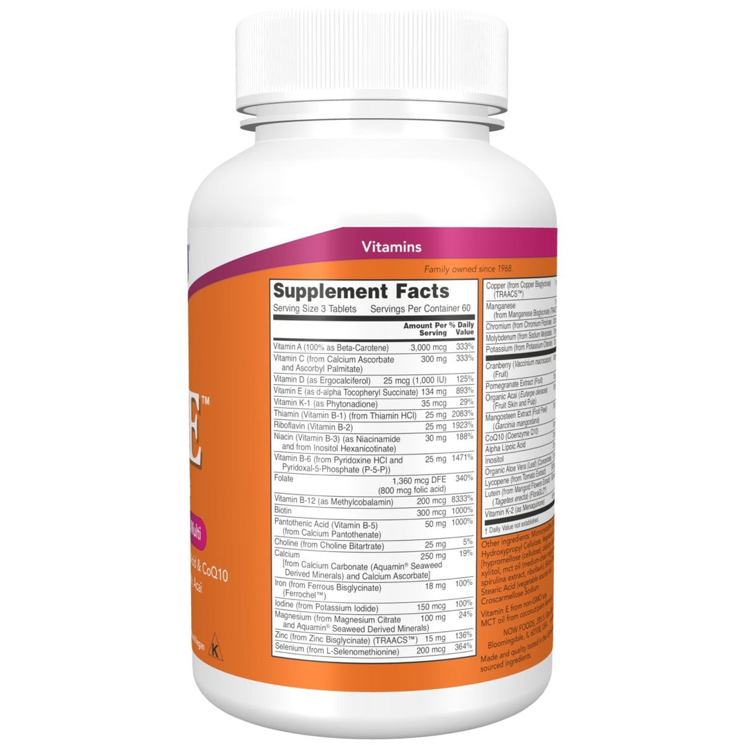 Now Foods Eve Women's Multiple Vitamin 180 Tablets - 3797 - The Oasis of Health