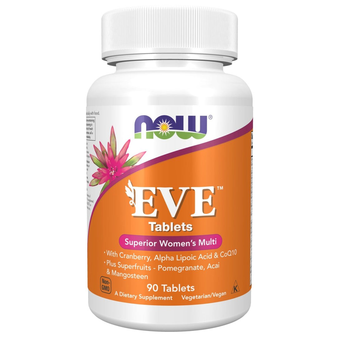 Now Foods Eve Women's Multiple Vitamin 90 Tablets - 3796 - The Oasis of Health