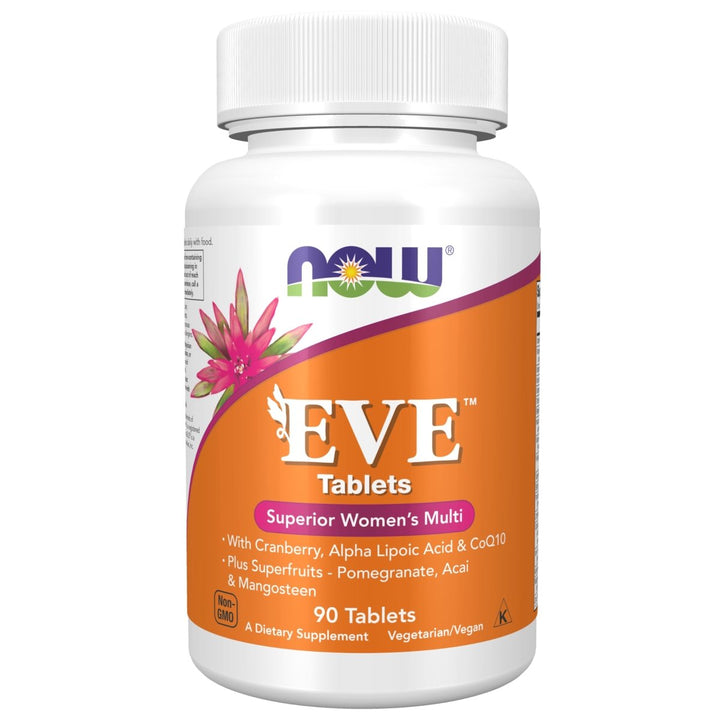 Now Foods Eve Women's Multiple Vitamin 90 Tablets - 3796 - The Oasis of Health