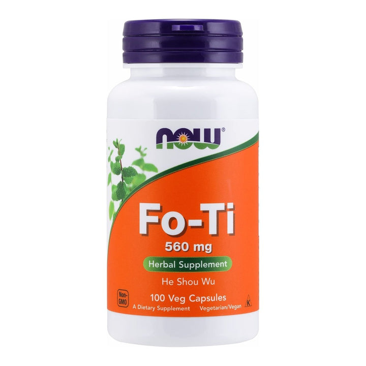 Now Foods Fo - Ti 560 mg 100 Vcaps - 4675 - The Oasis of Health