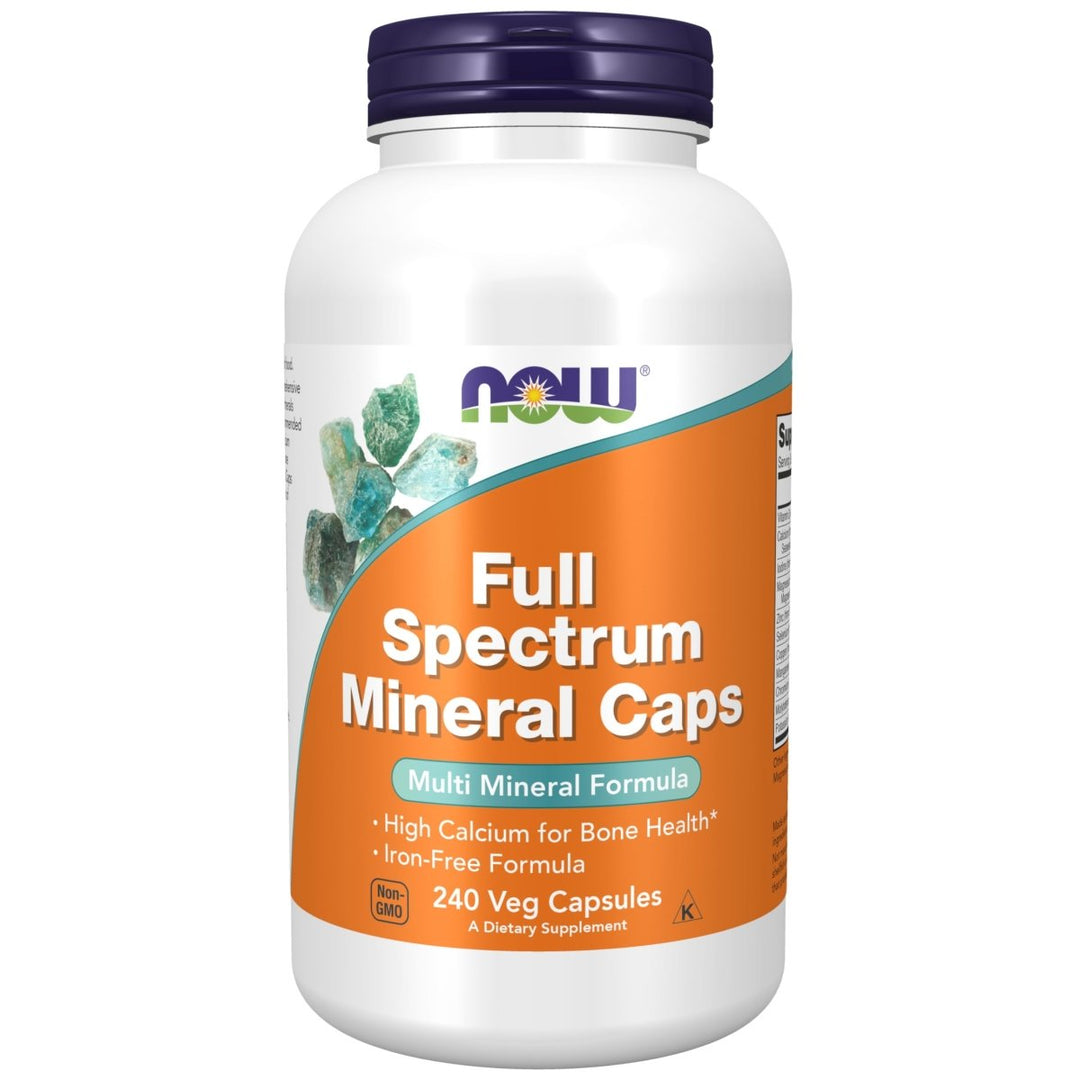 Now Foods Full Spectrum Mineral Caps 240 Vcaps - 1545 - The Oasis of Health