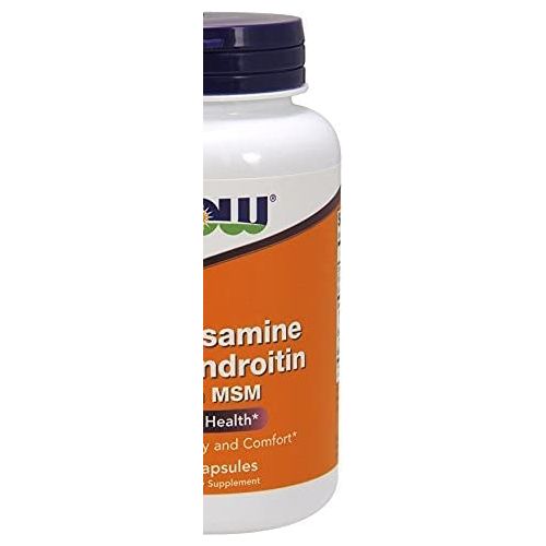 Now Foods Glucosamine & Chondroitin with MSM 90 Vcaps - 3170 - The Oasis of Health