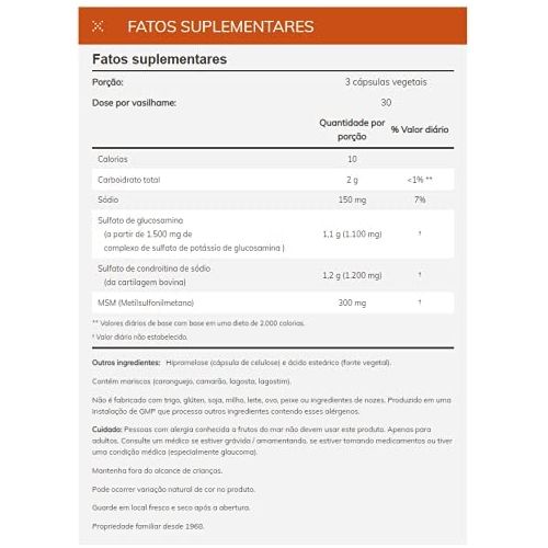 Now Foods Glucosamine & Chondroitin with MSM 90 Vcaps - 3170 - The Oasis of Health