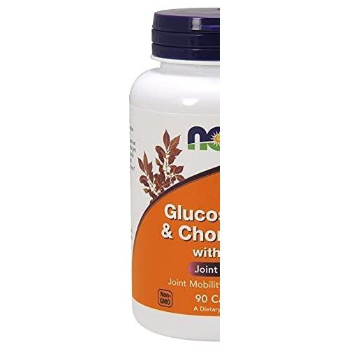 Now Foods Glucosamine & Chondroitin with MSM 90 Vcaps - 3170 - The Oasis of Health