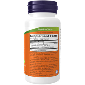 Now Foods Gymnema Sylvestre 400 mg 90 Vcaps - 4707 - The Oasis of Health