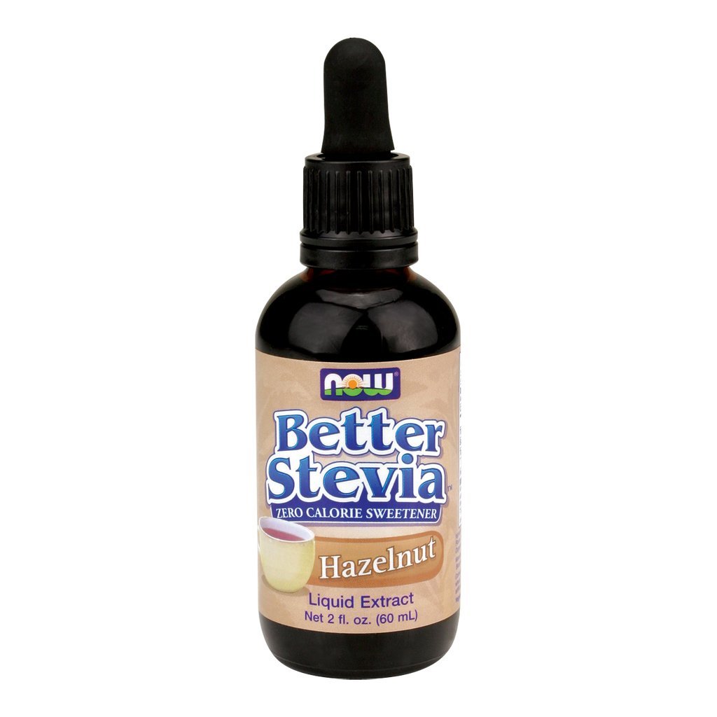 Now Foods: Hazelnut Liquid Stevia, 2 oz (2 pack) - The Oasis of Health