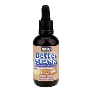 Now Foods: Hazelnut Liquid Stevia, 2 oz (2 pack) - The Oasis of Health