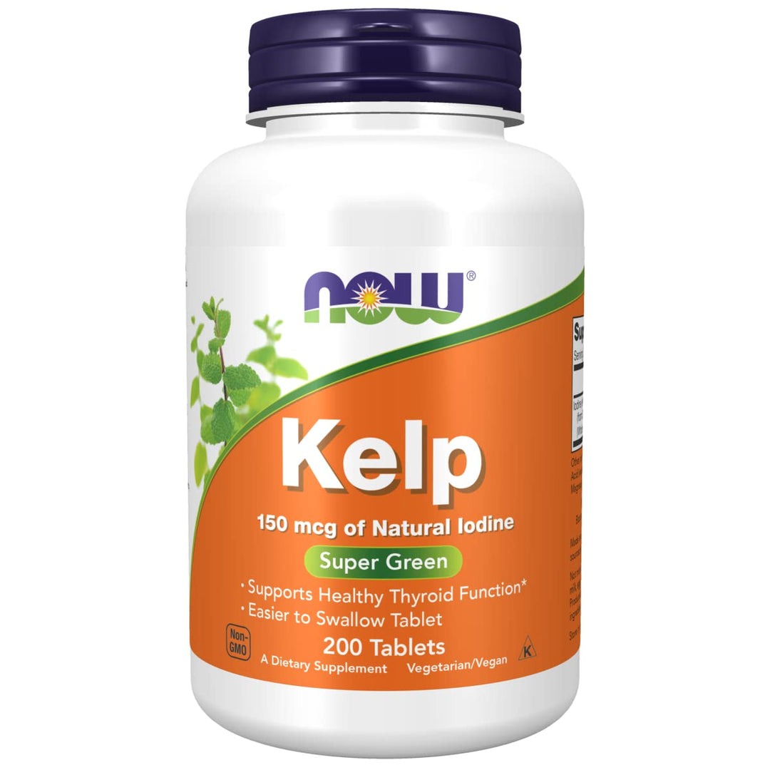 Now Foods Kelp 150 mcg 200 Tablets - 2680 - The Oasis of Health