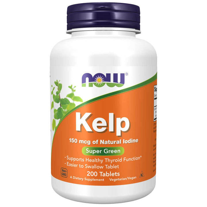 Now Foods Kelp 150 mcg 200 Tablets - 2680 - The Oasis of Health