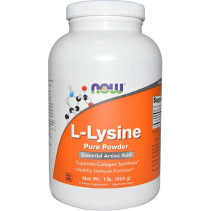 Now Foods L - Lysine Powder 1 Pound - 0240 - The Oasis of Health