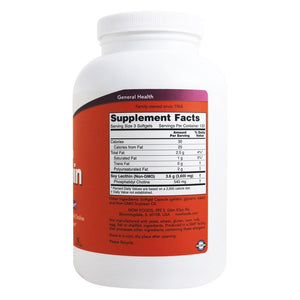 Now Foods Lecithin 1200 mg 400 Softgels - 2214 - The Oasis of Health