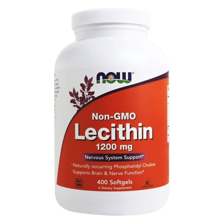 Now Foods Lecithin 1200 mg 400 Softgels - 2214 - The Oasis of Health