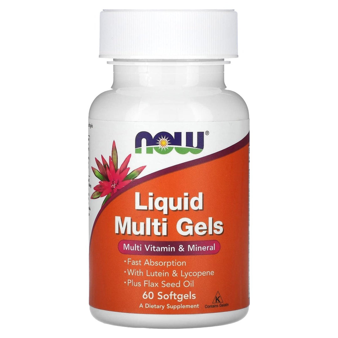 Now Foods Liquid Multi Gels 60 Softgels - 3816 - The Oasis of Health