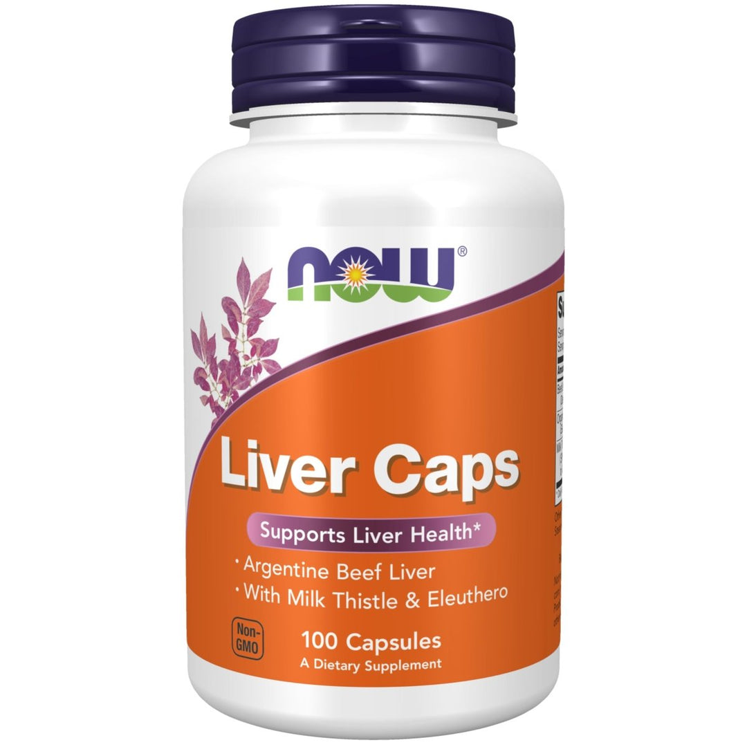 Now Foods Liver Caps 100 Capsules - 2432 - The Oasis of Health