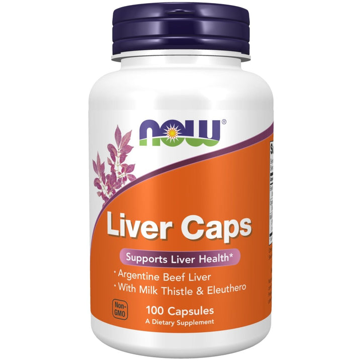 Now Foods Liver Caps 100 Capsules - 2432 - The Oasis of Health
