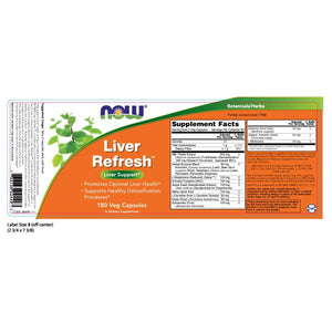 Now Foods Liver Refresh 180 Vcaps - 2449 - The Oasis of Health