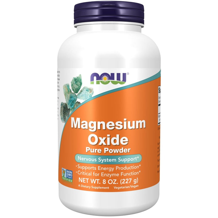Now Foods Magnesium Oxide 8oz - 1310 - The Oasis of Health