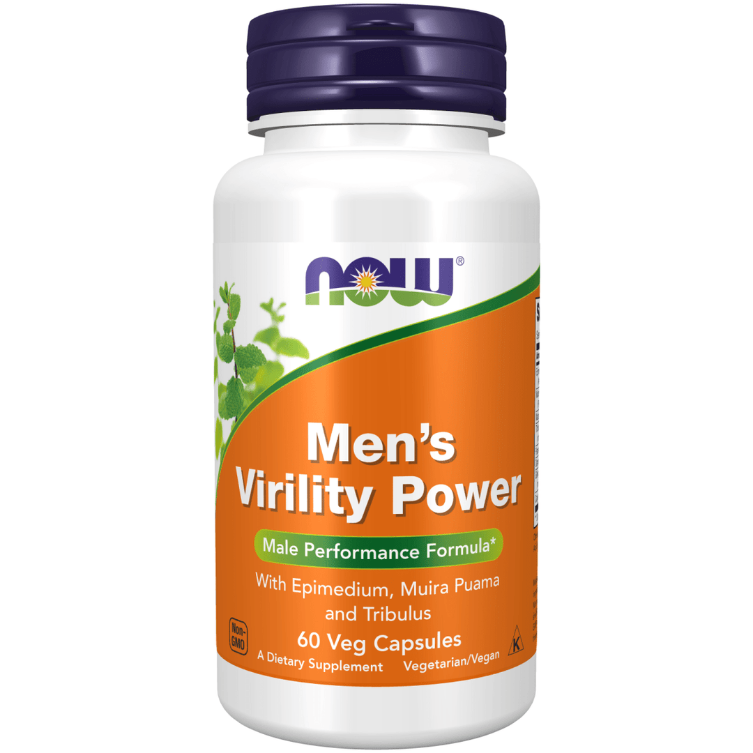 Now Foods Men's Virility Power 60 Vcaps - 3328 - The Oasis of Health