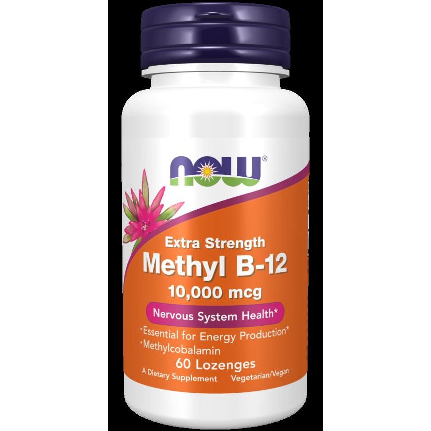 Now Foods Methyl B - 12 10,000 mcg 60 Lozenges - 0501 - The Oasis of Health