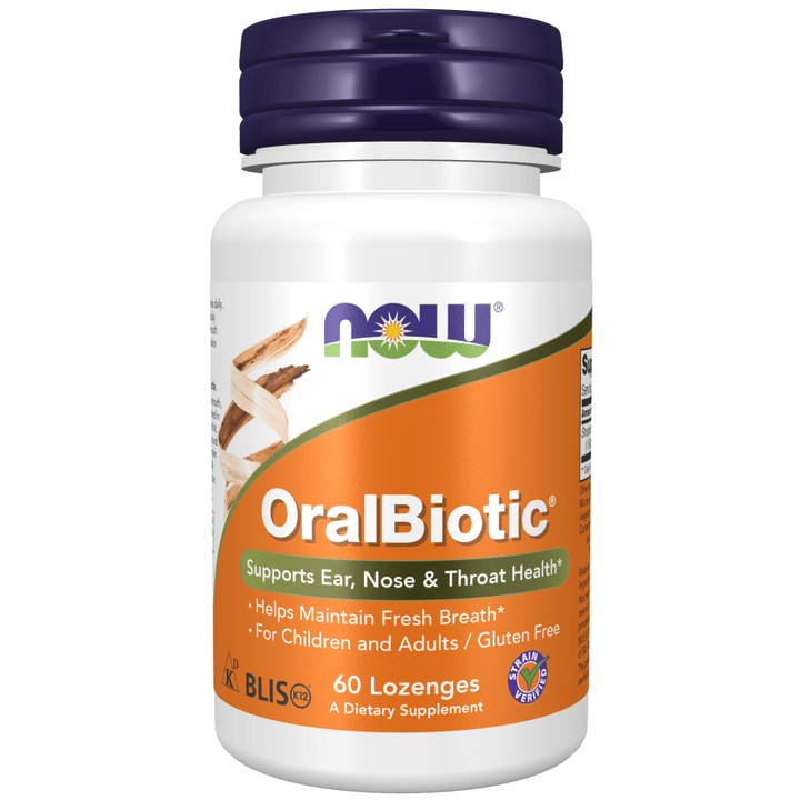 Now Foods OralBiotic 60 Lozenges - 2921 - The Oasis of Health