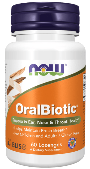 Now Foods OralBiotic 60 Lozenges - 2921 - The Oasis of Health