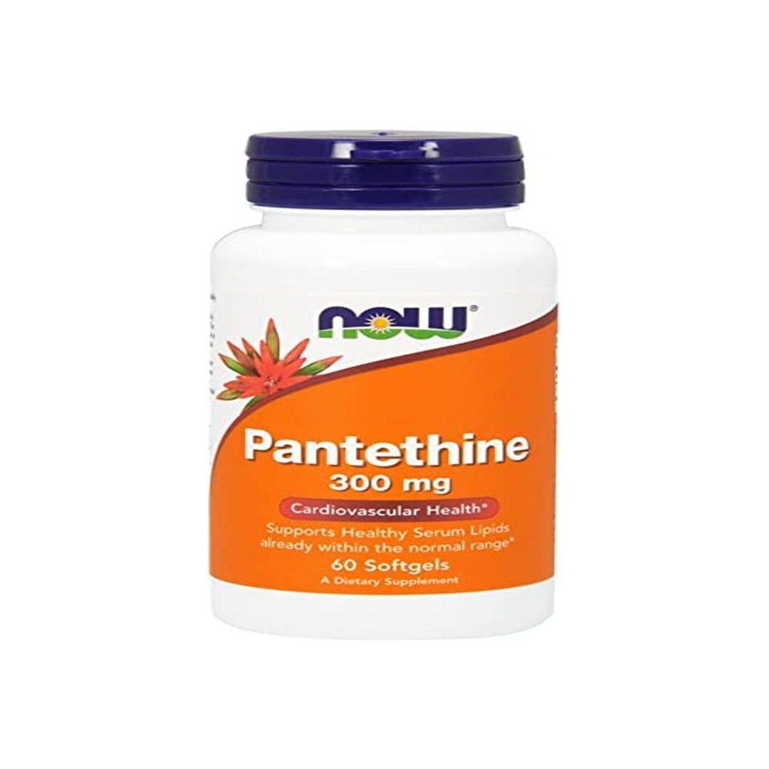 Now Foods Pantethine 300 mg 60 Softgels - 0487 - The Oasis of Health