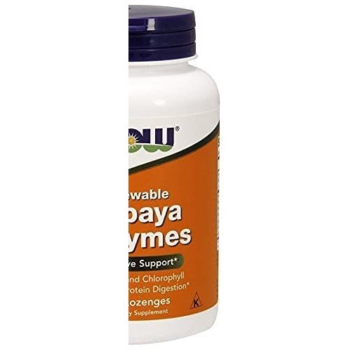 Now Foods Papaya Enzyme 180 Lozenges - 2970 - The Oasis of Health