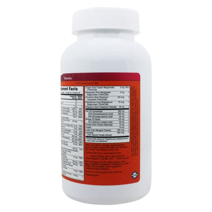 Now Foods Prenatal Gels + DHA 180 Softgels - 3811 - The Oasis of Health