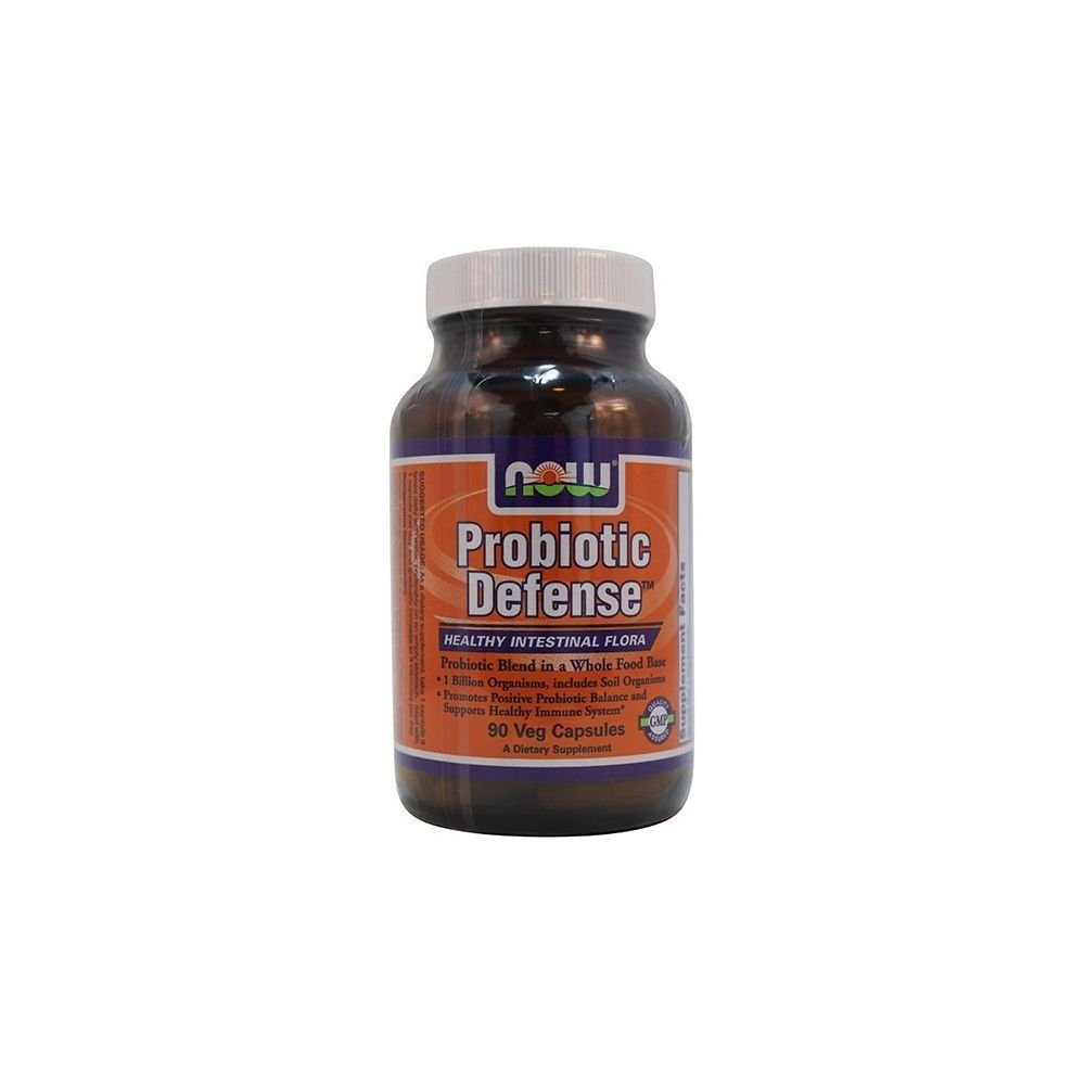 Now Foods: Probiotics Defense Healthy Intestinal Flora, 90 vcaps (2 pack) - The Oasis of Health