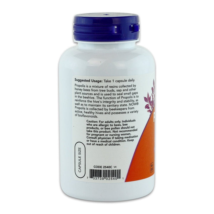 Now Foods Propolis 1500 100 Vcaps - 2540 - The Oasis of Health
