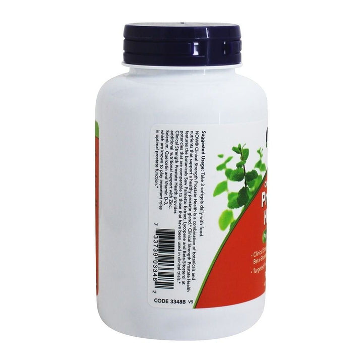 Now Foods Prostate Health Clinical Strength 90 Softgels - 3348 - The Oasis of Health