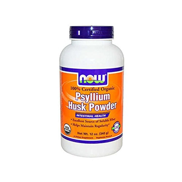 Now Foods Psyllium Husk Powder Organic 12oz - 5966 - The Oasis of Health
