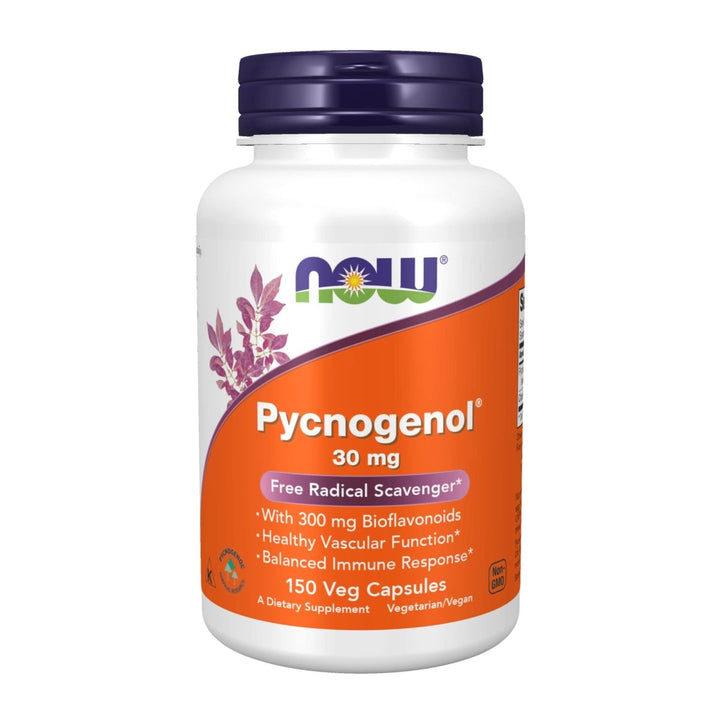 Now Foods Pycnogenol 30mg 150 Vcaps - 3266 - The Oasis of Health