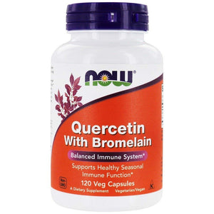 Now Foods Quercetin with Bromelain 120 Vcaps - 3070 - The Oasis of Health