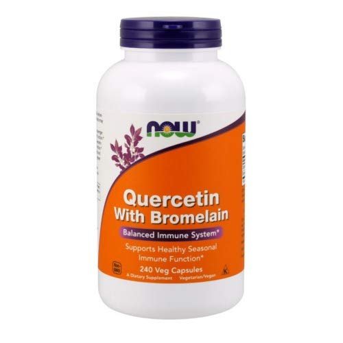 Now Foods Quercetin with Bromelain 240 Vcaps - 3071 - The Oasis of Health