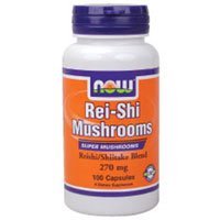 Now Foods Rei - Shi Mushrooms 270 mg 100 Vcaps - 4733 - The Oasis of Health
