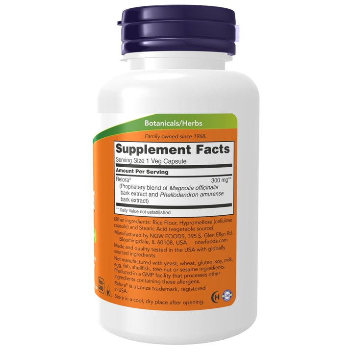 Now Foods Relora 300 mg 60 Vcaps - 3342 - The Oasis of Health