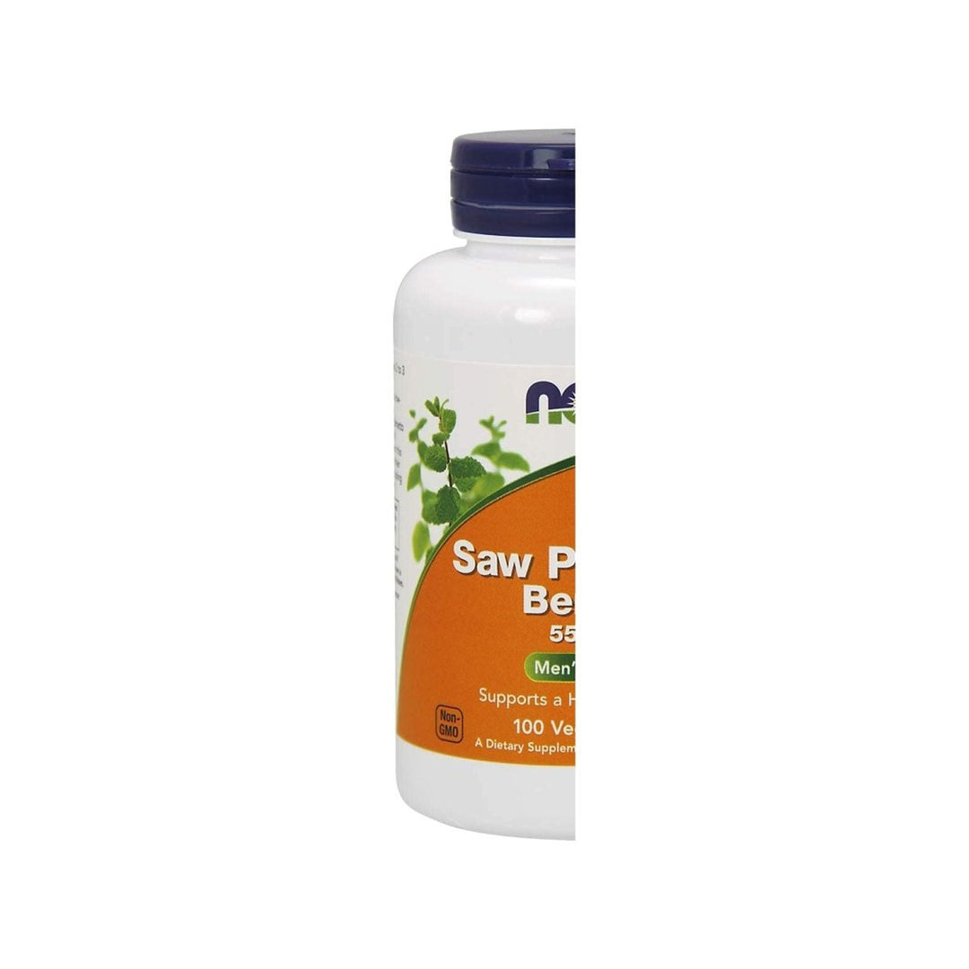 Now Foods Saw Palmetto Berries 550 mg 100 Vcaps - 4747 - The Oasis of Health