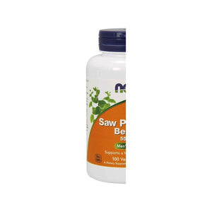 Now Foods Saw Palmetto Berries 550 mg 100 Vcaps - 4747 - The Oasis of Health