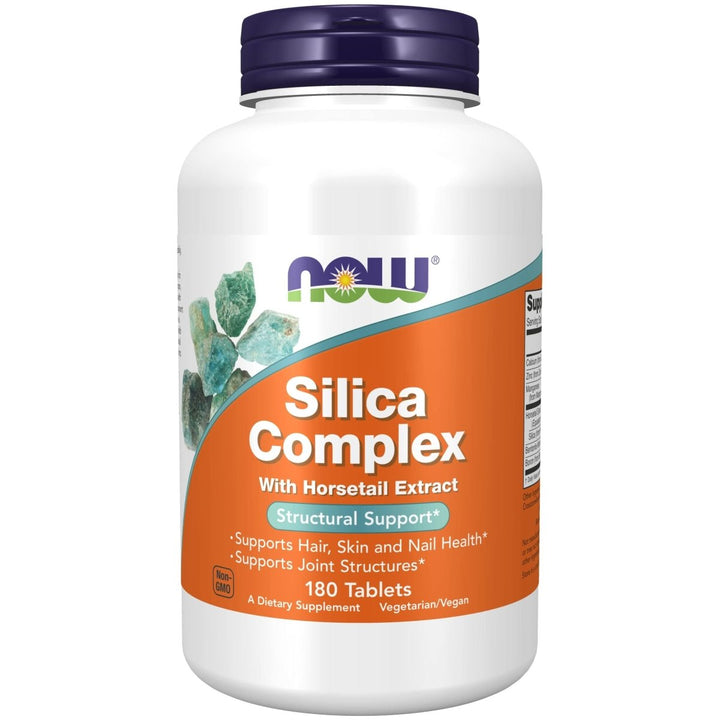 Now Foods Silica Complex 180 Tablets - 1492 - The Oasis of Health