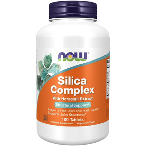 Now Foods Silica Complex 180 Tablets - 1492 - The Oasis of Health