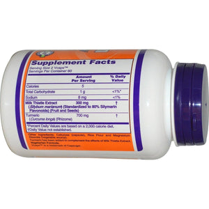 Now Foods Silymarin Milk Thistle Extract 150 mg 120 Vcaps - 4737 - The Oasis of Health
