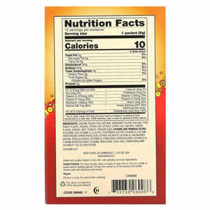 NOW Foods, Slender Sticks, Tropical Punch, 15 Calories Per Stick, Refreshingly Delicious, with Antioxidant Vitamins A,C, E, 12/Box - The Oasis of Health